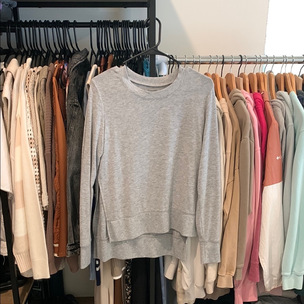 Gray Women's Alo Activewear Sweater